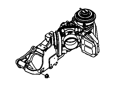 2007 Dodge Nitro Intake Manifold - 68029436AA