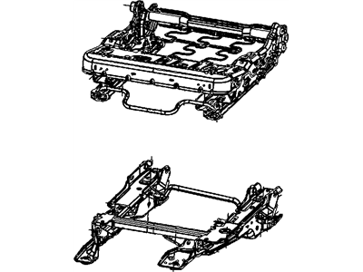 Mopar 68136846AA Frame-Front Seat Cushion