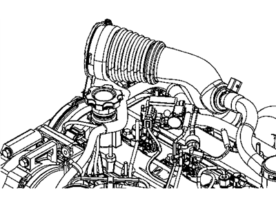 Mopar 4809887AB Hose-Oil Separator