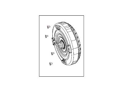 2020 Dodge Journey Torque Converter - RL039259AD