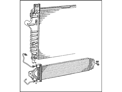 Mopar 82205677 Transmission Oil Cooler Package