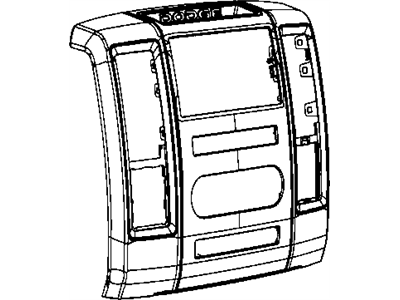 Mopar 1EB062AAAD Bezel-Instrument Panel