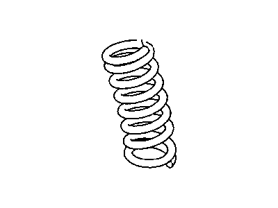 2007 Dodge Charger Coil Springs - 4895496AB