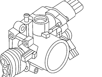 Mopar 4891513AA Cruiser Throttle Body Valve Assembly