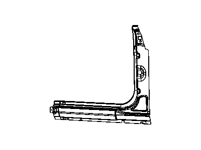 Mopar 55397010AD Panel-Body Side Aperture Front