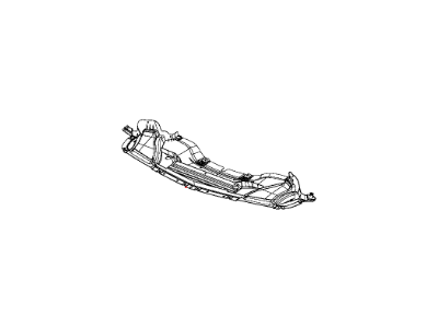 Mopar 68242934AB Belly Pan-Front