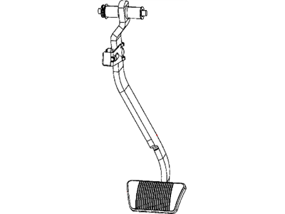 Mopar 4581698AA Brake Pedal Pad