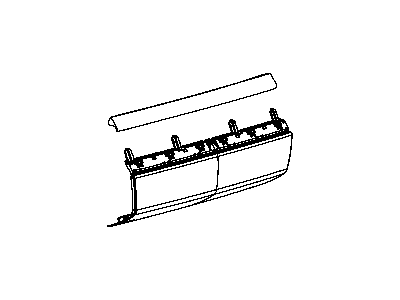 Mopar 68111636AA FASCIA-Hitch