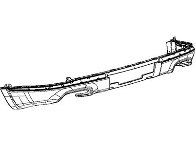 Mopar 1WD29JWDAC Fascia-Rear Lower