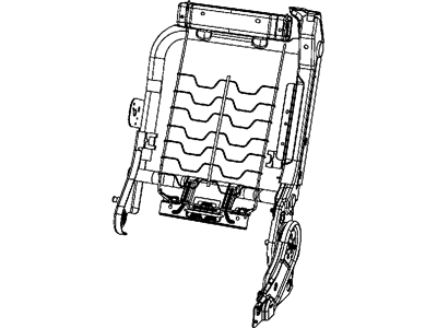 Mopar 1HM13XDHAB Handle-Seat Back