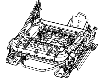 Mopar 68024903AA Frame-Seat Cushion