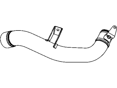 Mopar 68184739AA Hose-TURBOCHARGER To INTERCOOLER