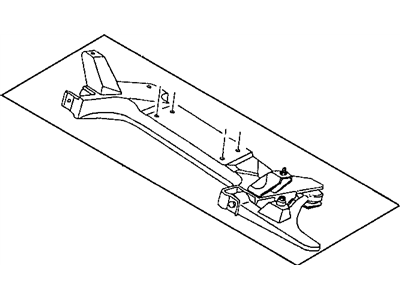 Dodge Neon Axle Beam - 4656116