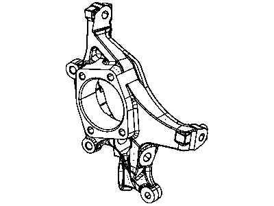 Mopar 4743249AA Knuckle-Rear