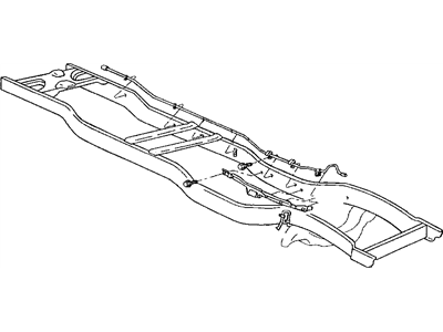 Mopar 52008238 Clip-BRAKE/FUEL Line