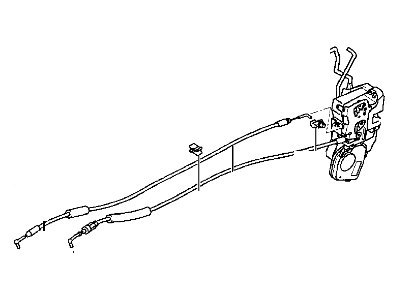 Chrysler Sebring Door Latch Assembly - MR349946