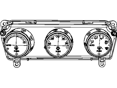 Mopar 55111888AB Air Conditioning And Heater Control