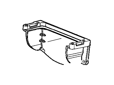 Mopar 53021584AA Cover-Dust Structural