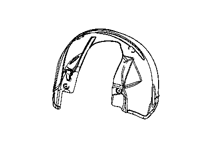 Mopar 5065503AD Shield-Splash