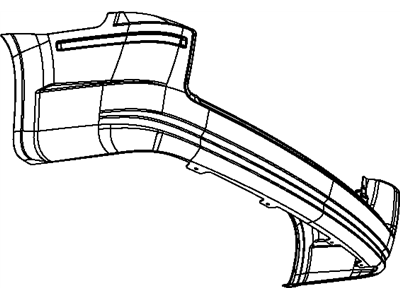 Mopar 5113113AA Molding-FASCIA