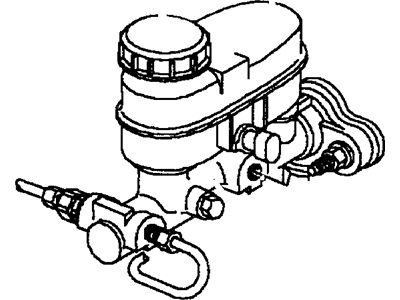 Dodge Stratus Brake Master Cylinder - 4764192