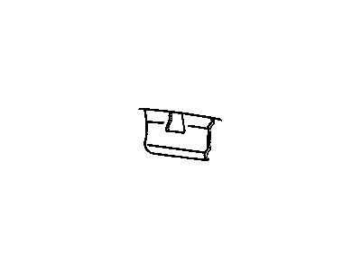 Mopar 4797697 Bracket-Rear Seat Center