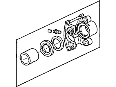 Mopar 5093795AA CALIPER-Disc Brake