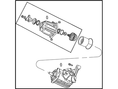 Mopar 5110008AD BDORC-Rear Axle