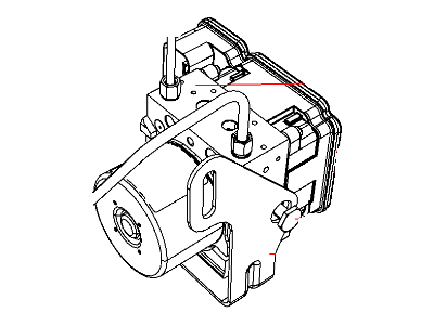 Mopar 68065989AA Anti-Lock Brake System Module