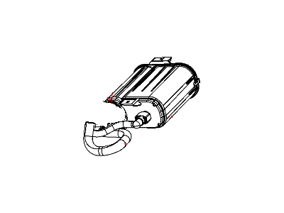 Mopar 5273482AA CANISTER-Vapor