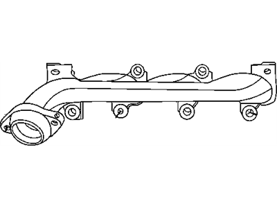 Mopar 53030808AD Exhaust Manifold