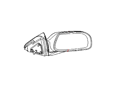 2007 Chrysler Pacifica Car Mirror - 5113602AA