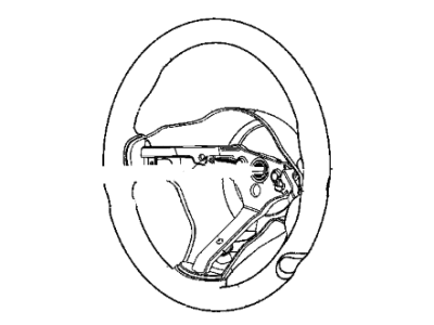 2006 Dodge Viper Steering Wheel - TQ901BNAA