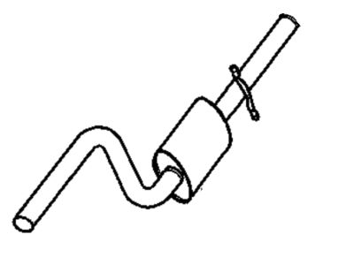 2004 Chrysler Sebring Exhaust Pipe - E0055278AA