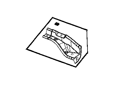 Mopar 5073059AB CROSSMEMBER-Rear Floor