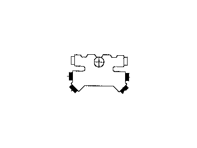 1998 Chrysler Sebring Brake Line - MB895890