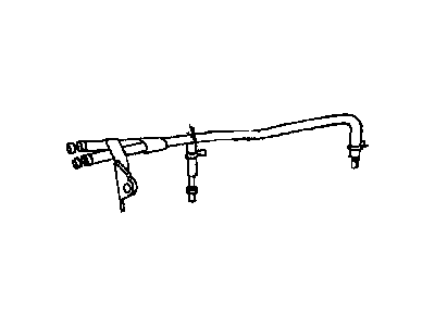 Mopar 4593517 RETAINER-Vent Tube