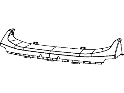 Mopar 68002914AA Support-Front Fascia