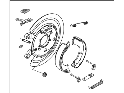 Mopar 52010141AB Plate-Parking Brake