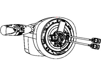 Mopar 1RJ37XDVAE Steering Column Module