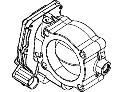 Ram 1500 Throttle Body - 68490035AA