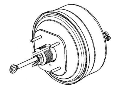 2005 Chrysler Pacifica Brake Booster - 4683844AB