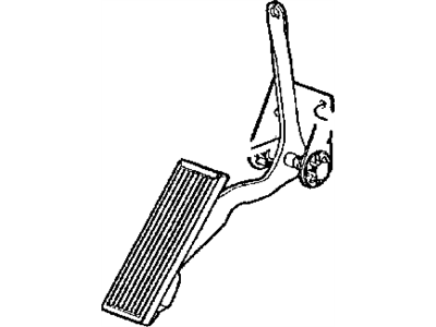 Mopar 52079304AD Pedal-Accelerator