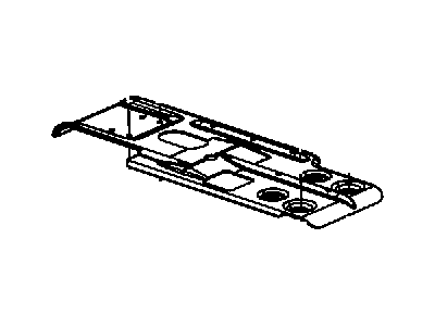 Mopar 68089777AB SKIDPLATE-Front AXLE/TRANSFER Case