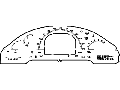 2004 Chrysler Pacifica Speedometer - 5082903AB