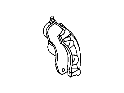 Dodge Sprinter 3500 Brake Caliper - 68006725AA