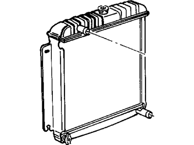 Mopar 2AMR1707AA Engine Cooling Radiator