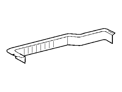 Mopar 5122827AA Panel-Sliding Door Trim