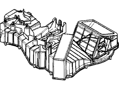 Mopar 5093237AA Housing-A/C And Heater