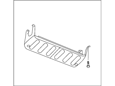 Mopar 82207487 Plate Pkg-SKID - Front